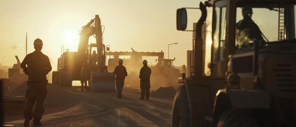 Heavy Equipment Background