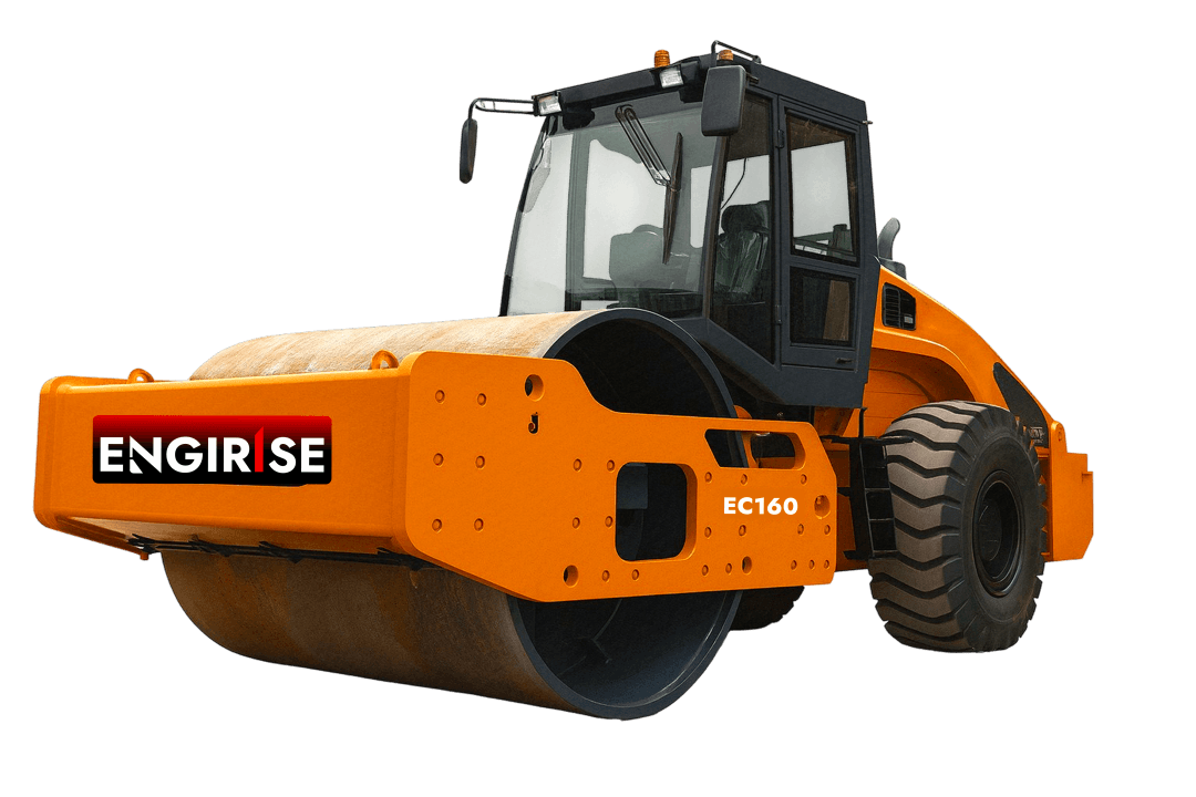 EC160 road roller